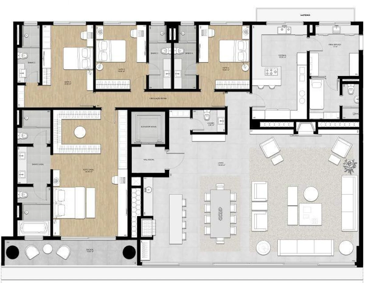 Planta do empreendimento