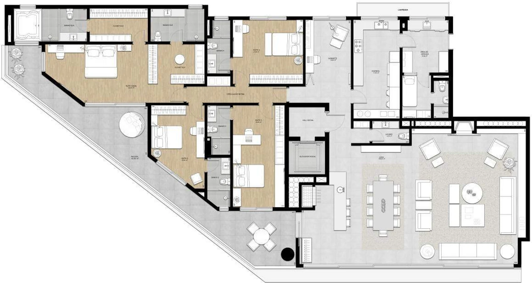Planta do empreendimento