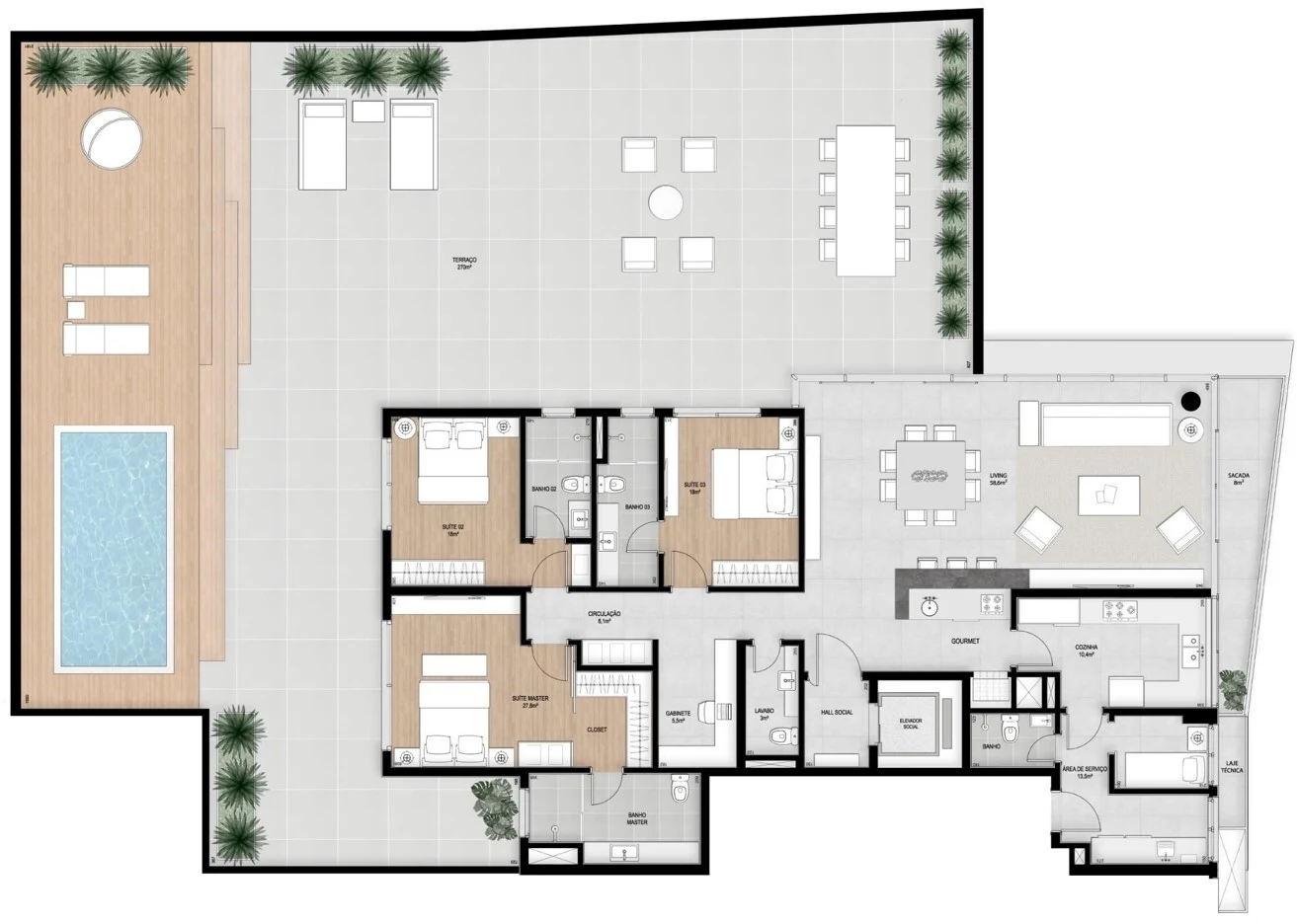 Planta do empreendimento
