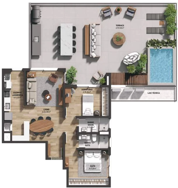 Planta do empreendimento