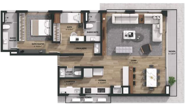 Planta do empreendimento