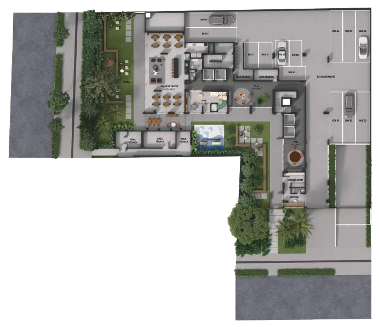 Planta do empreendimento