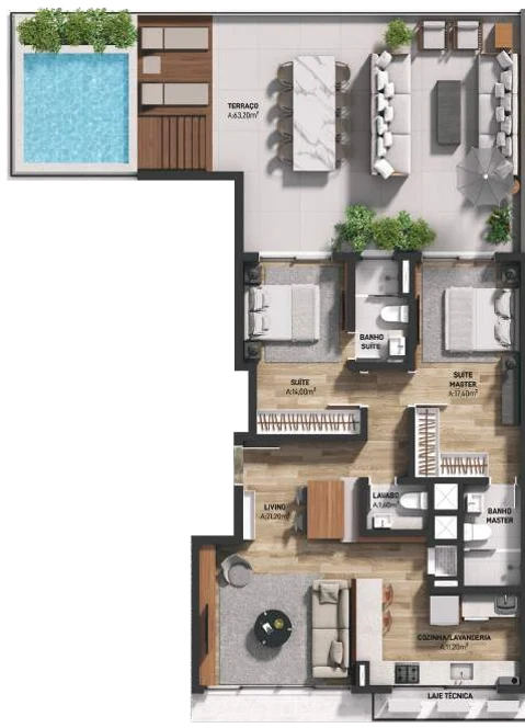 Planta do empreendimento