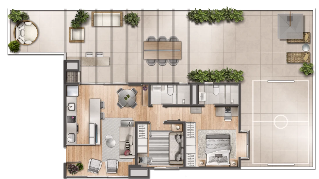 Planta do empreendimento