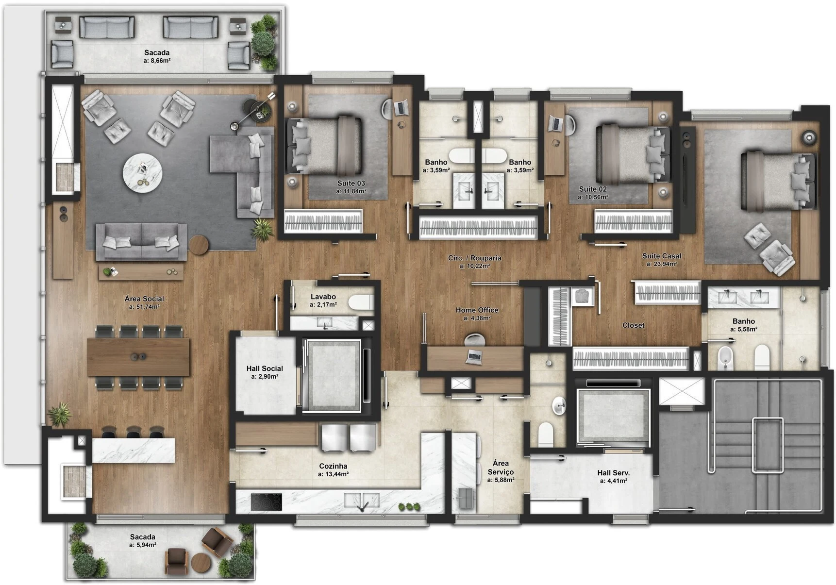 Planta do empreendimento