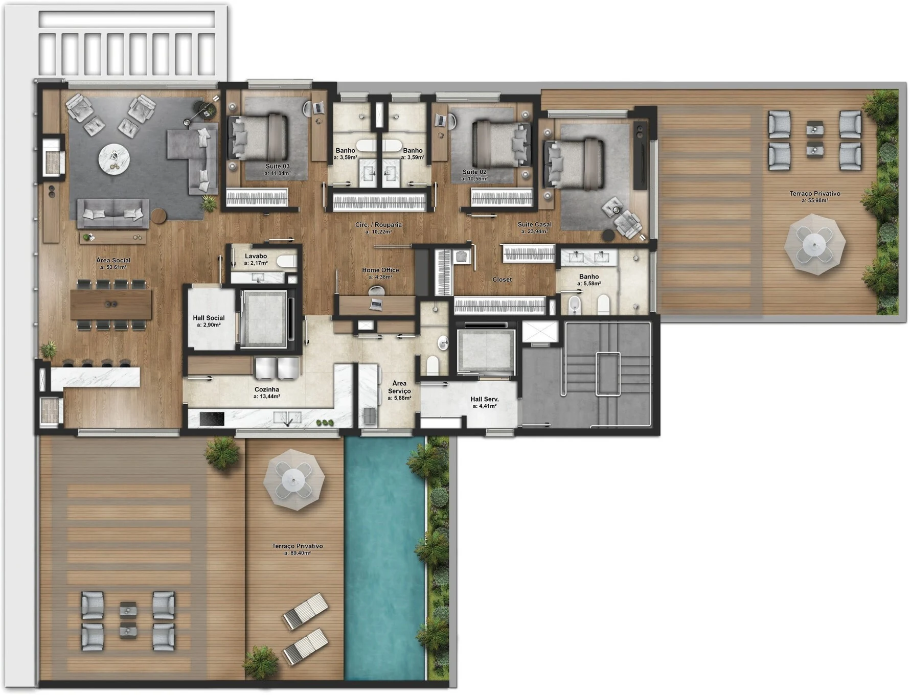 Planta do empreendimento