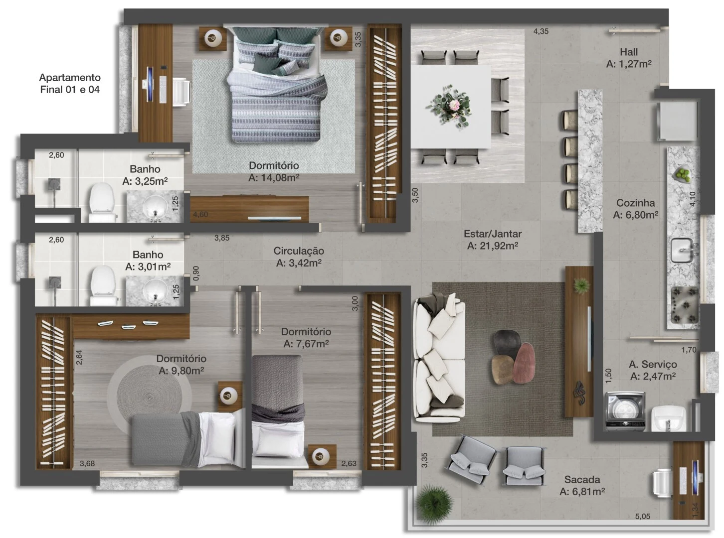 Planta do empreendimento
