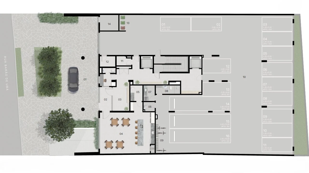 Planta do empreendimento