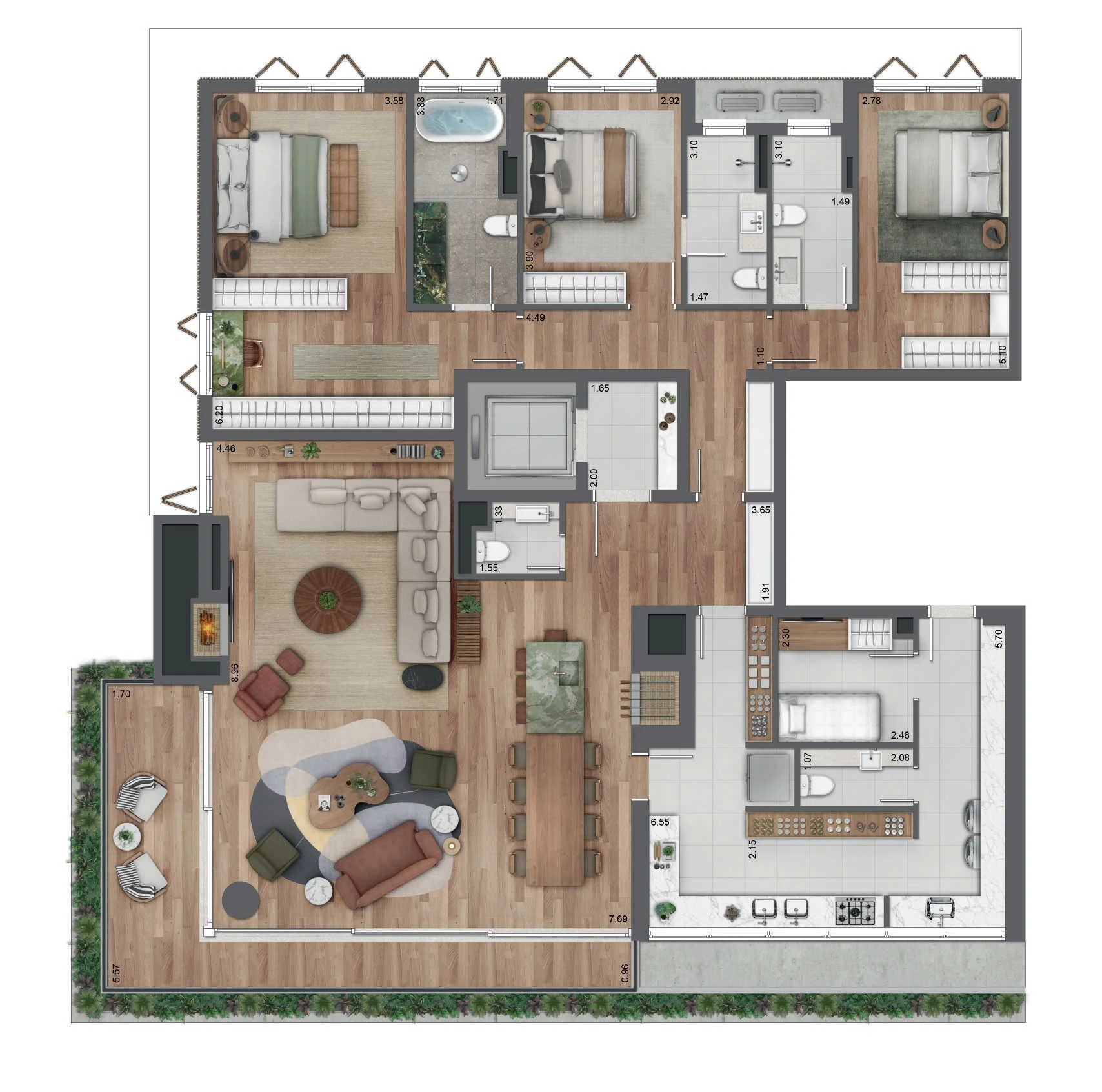 Planta do empreendimento