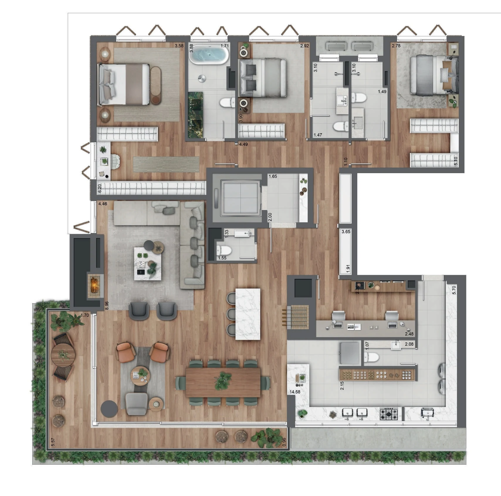Planta do empreendimento