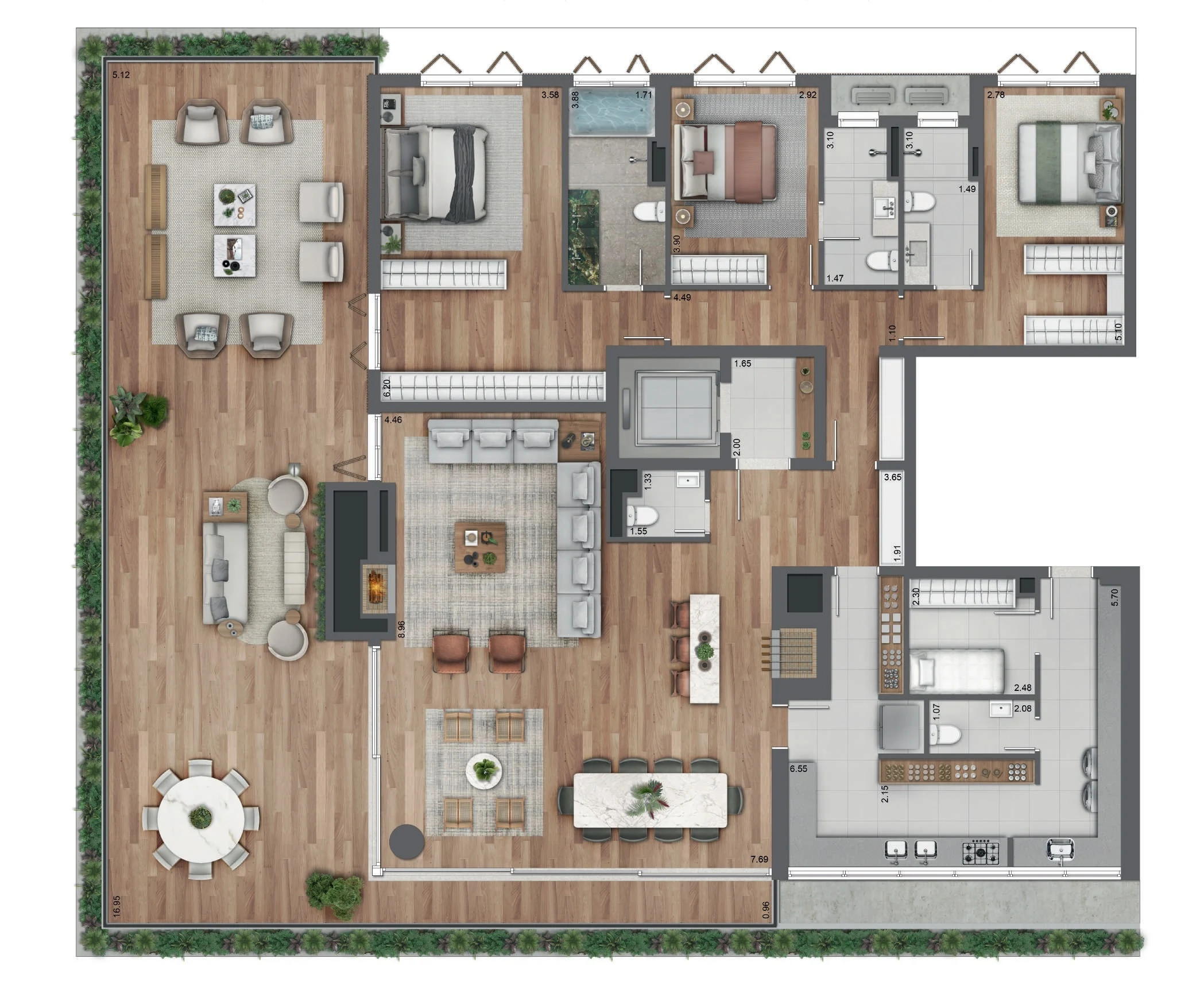 Planta do empreendimento