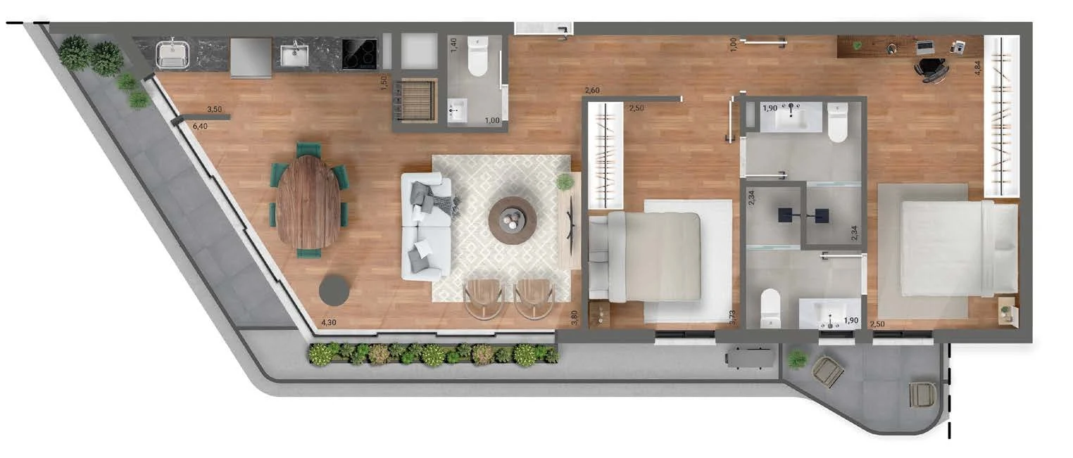 Planta do empreendimento