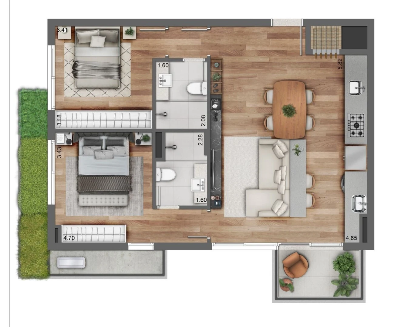 Planta do empreendimento