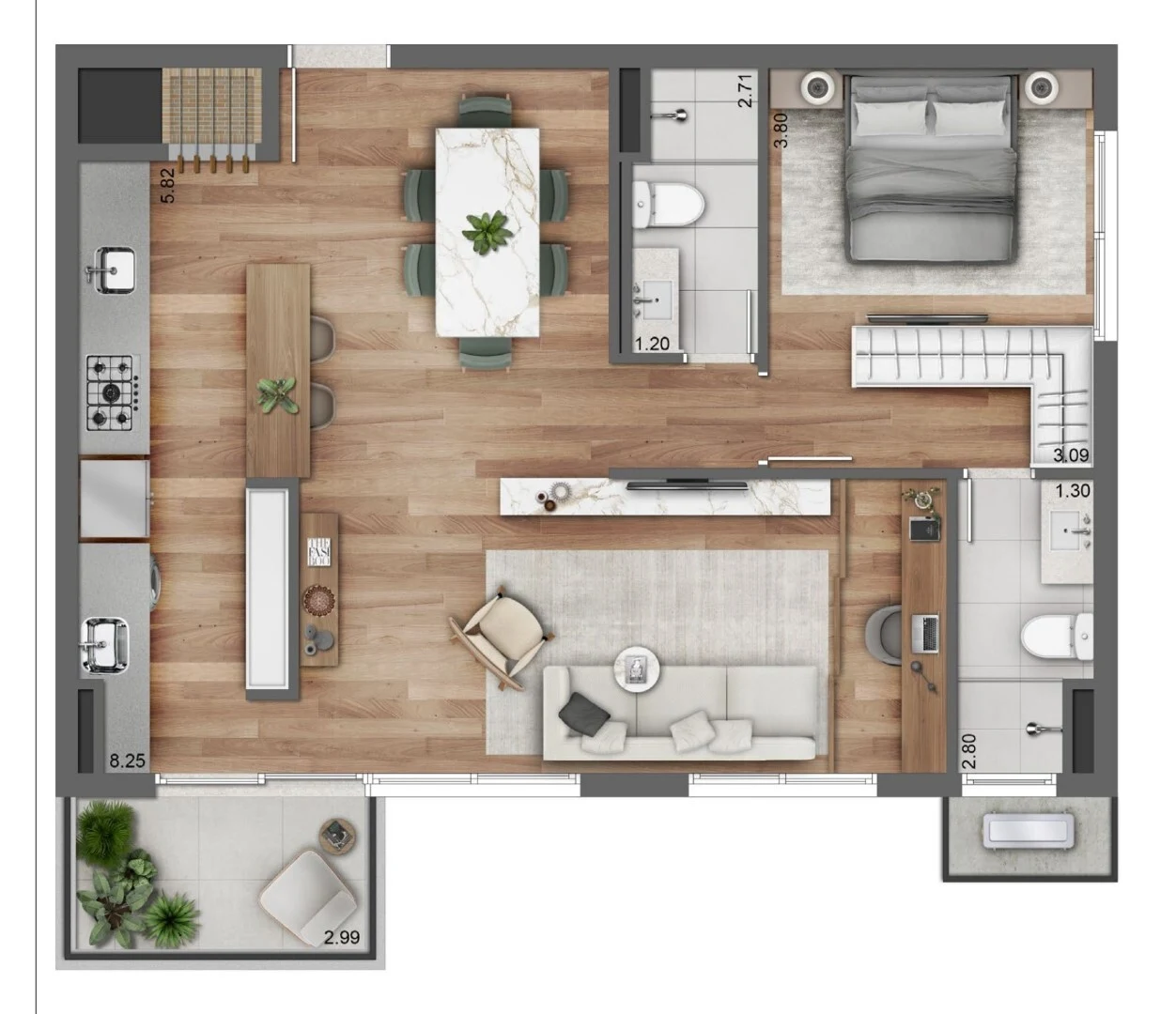 Planta do empreendimento