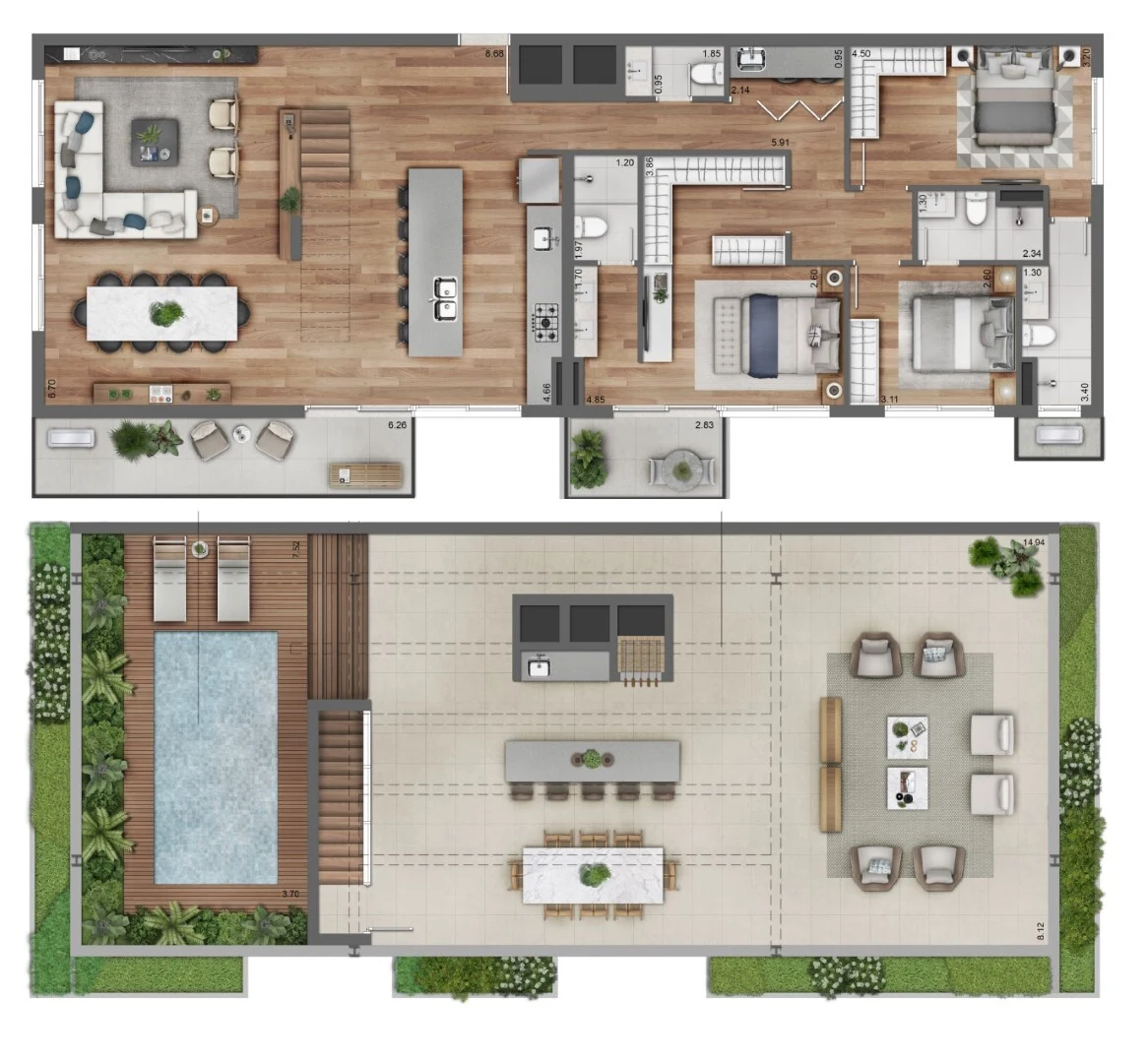 Planta do empreendimento