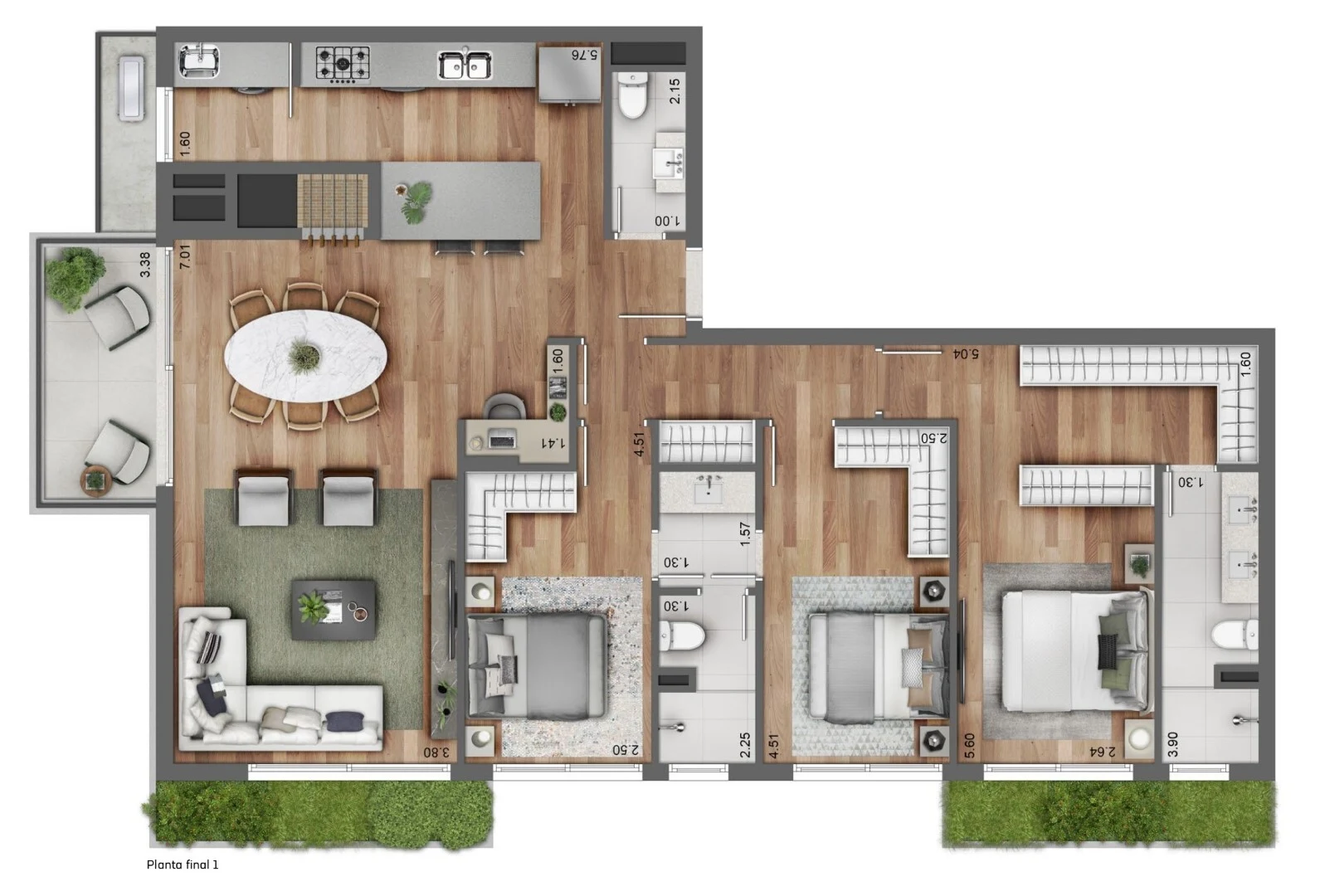 Planta do empreendimento