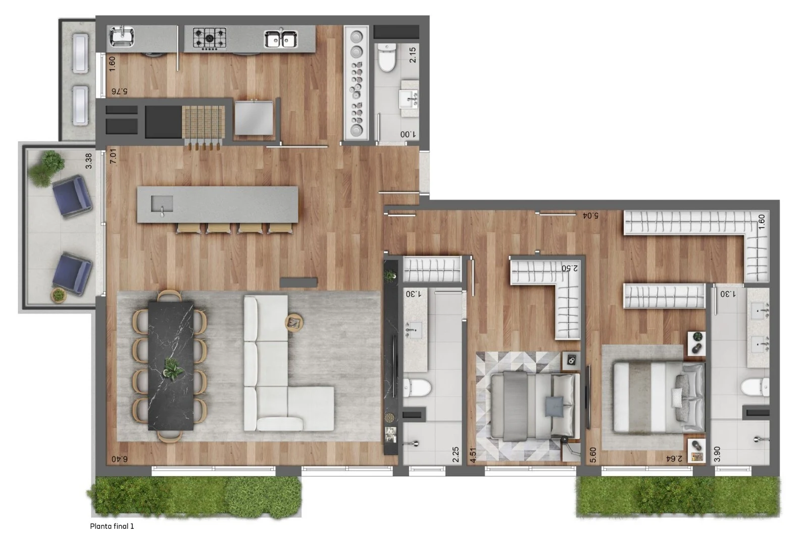 Planta do empreendimento