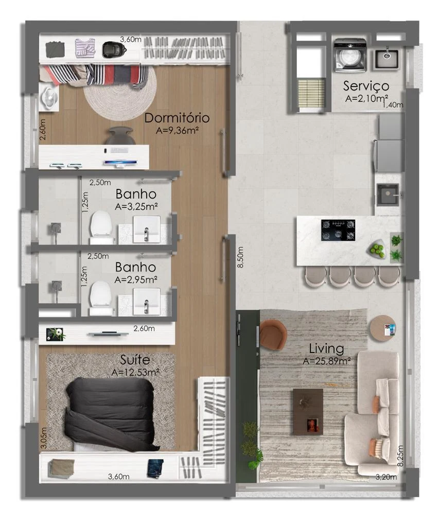 Planta do empreendimento