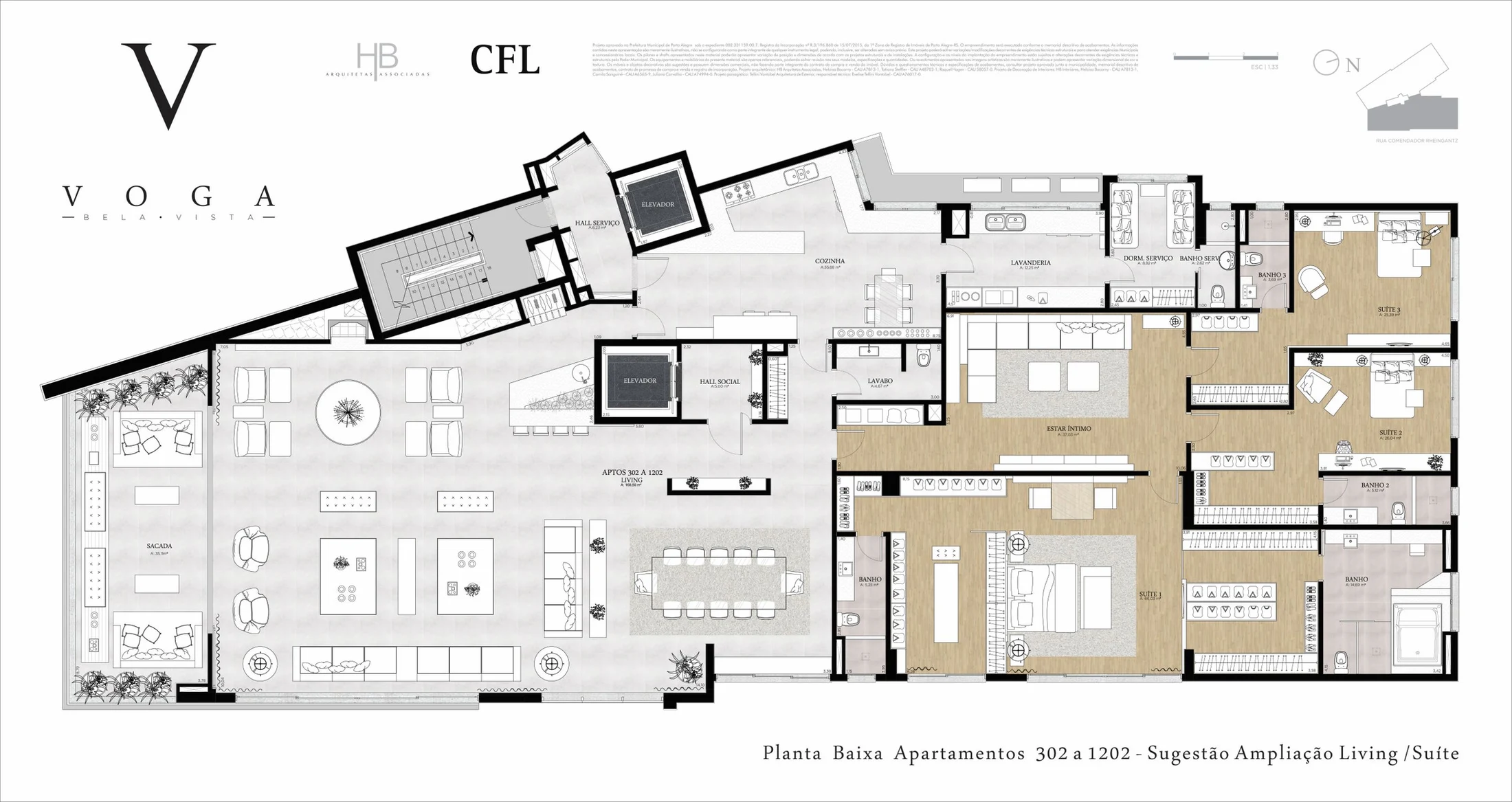 Planta do empreendimento
