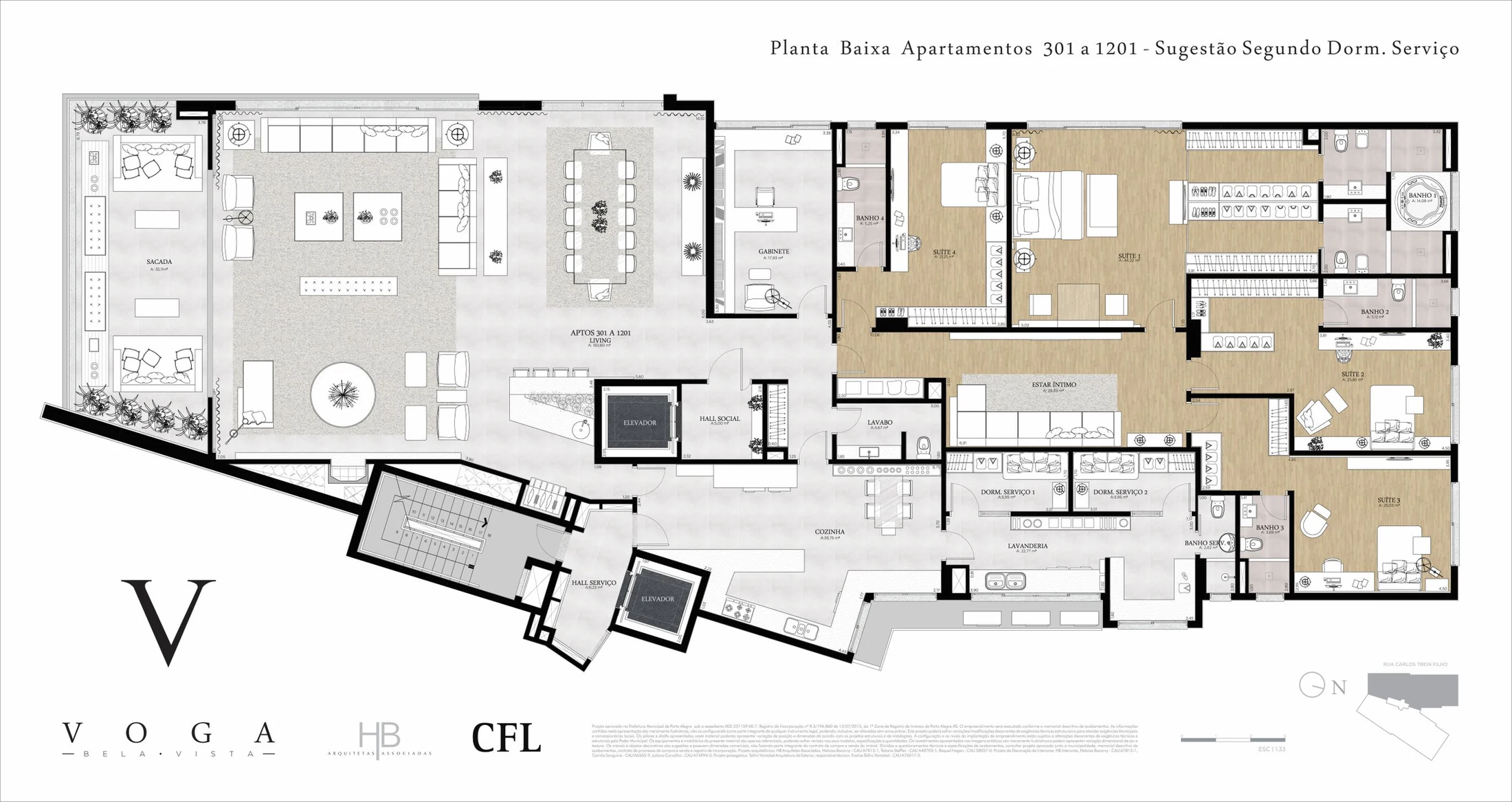 Planta do empreendimento