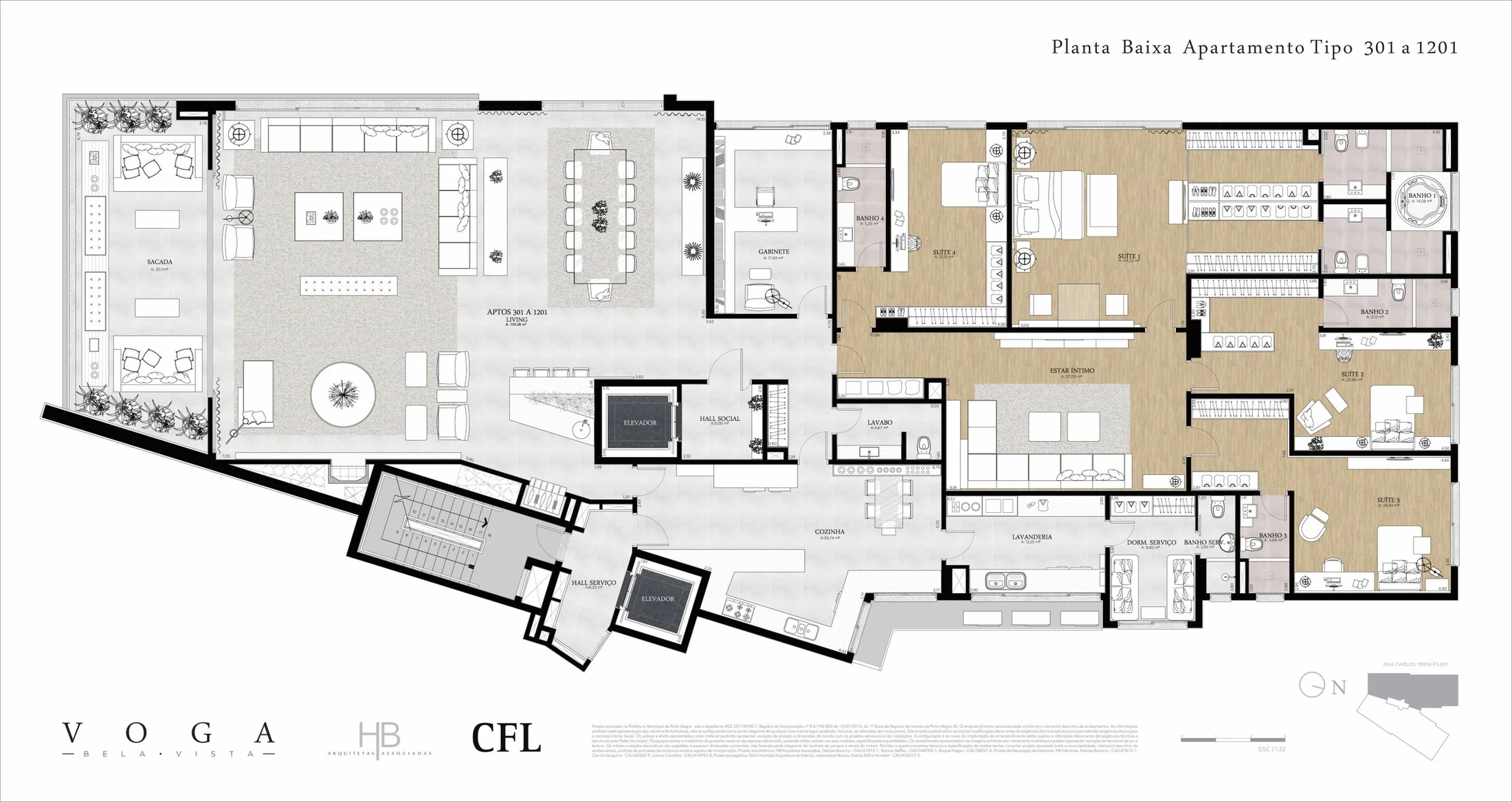 Planta do empreendimento