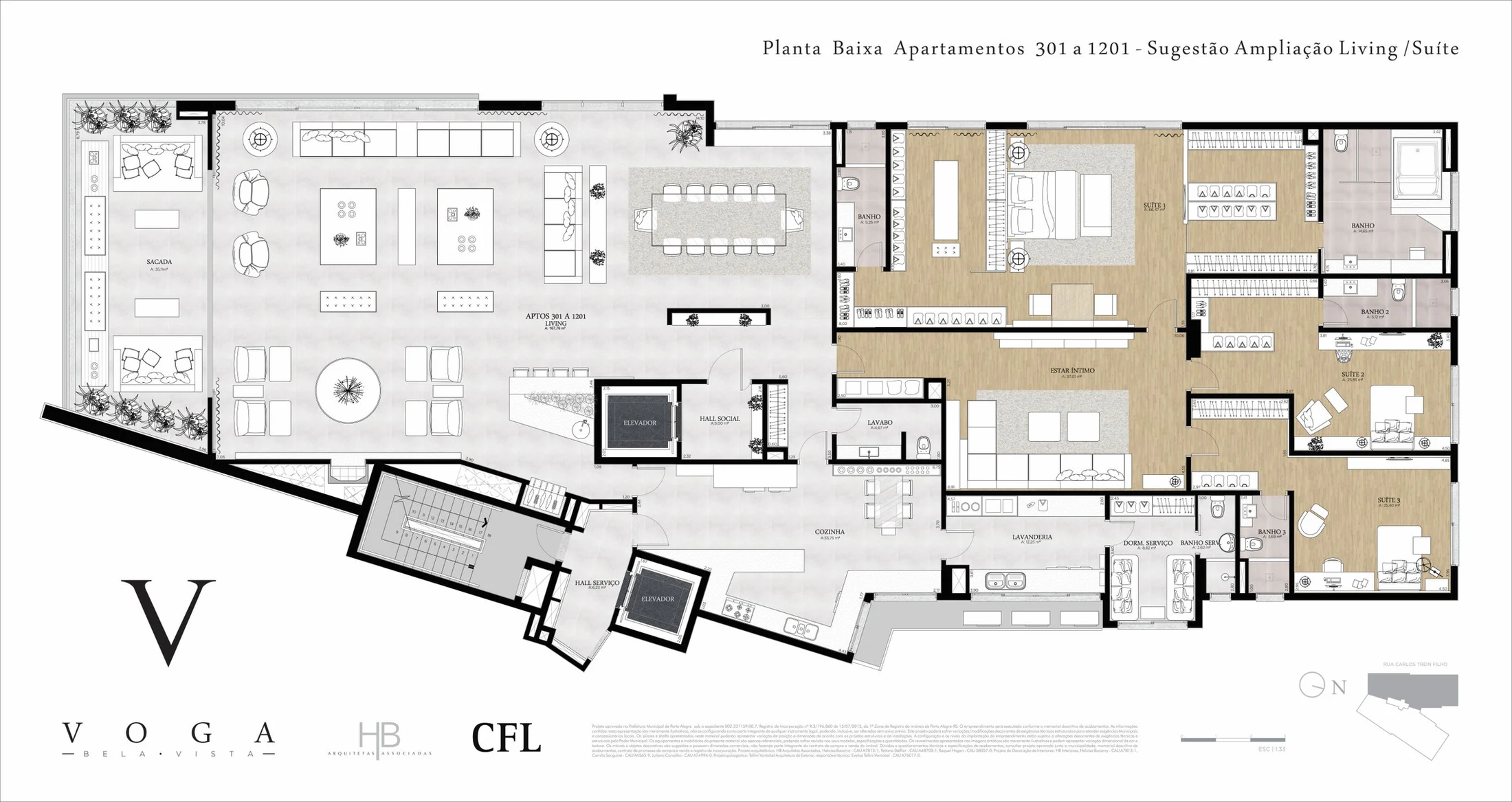 Planta do empreendimento