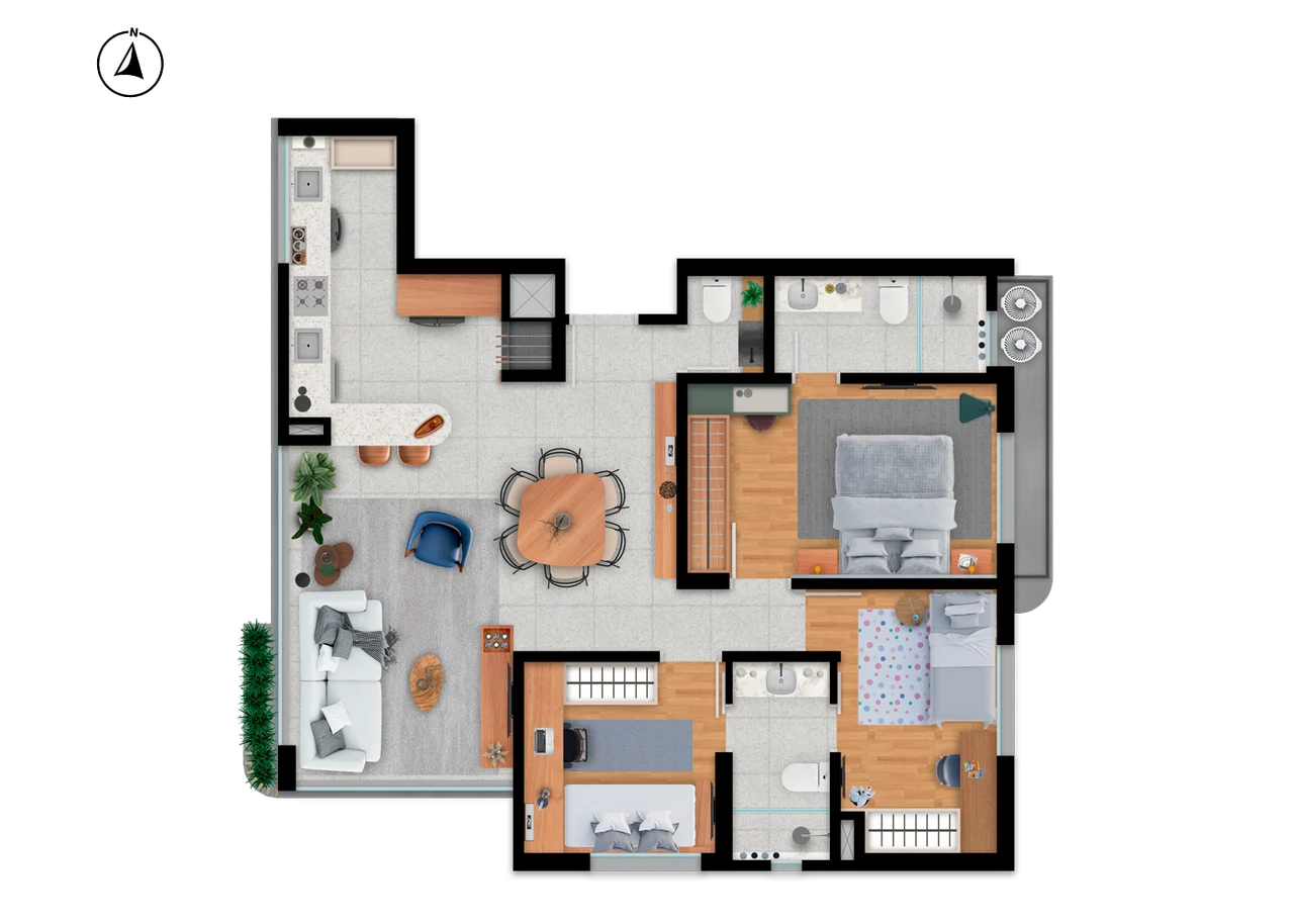 Planta do empreendimento