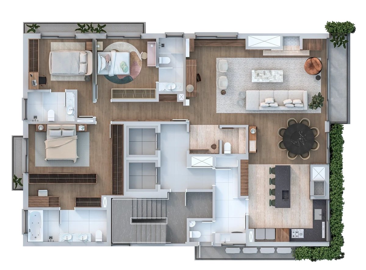 Planta do empreendimento