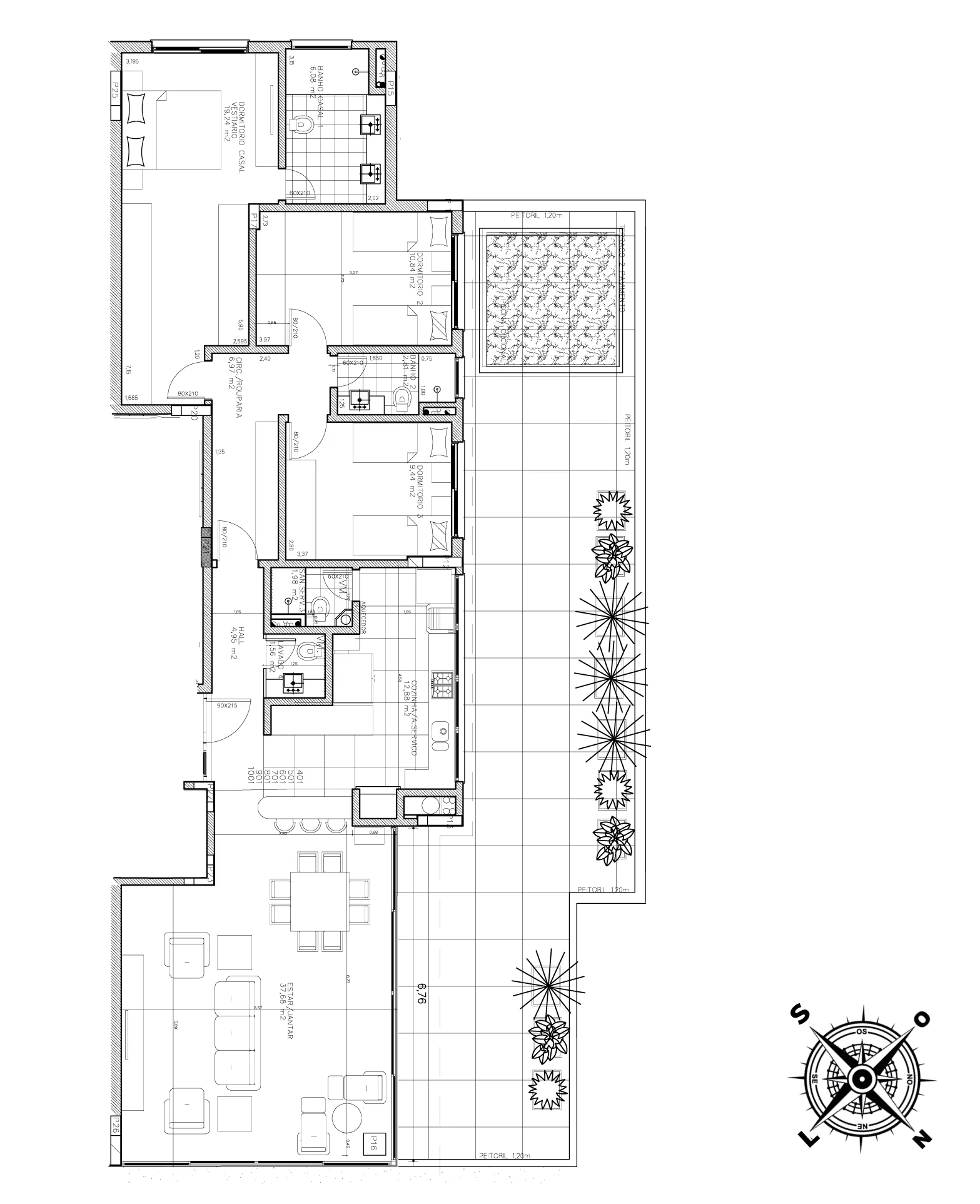 Planta do empreendimento