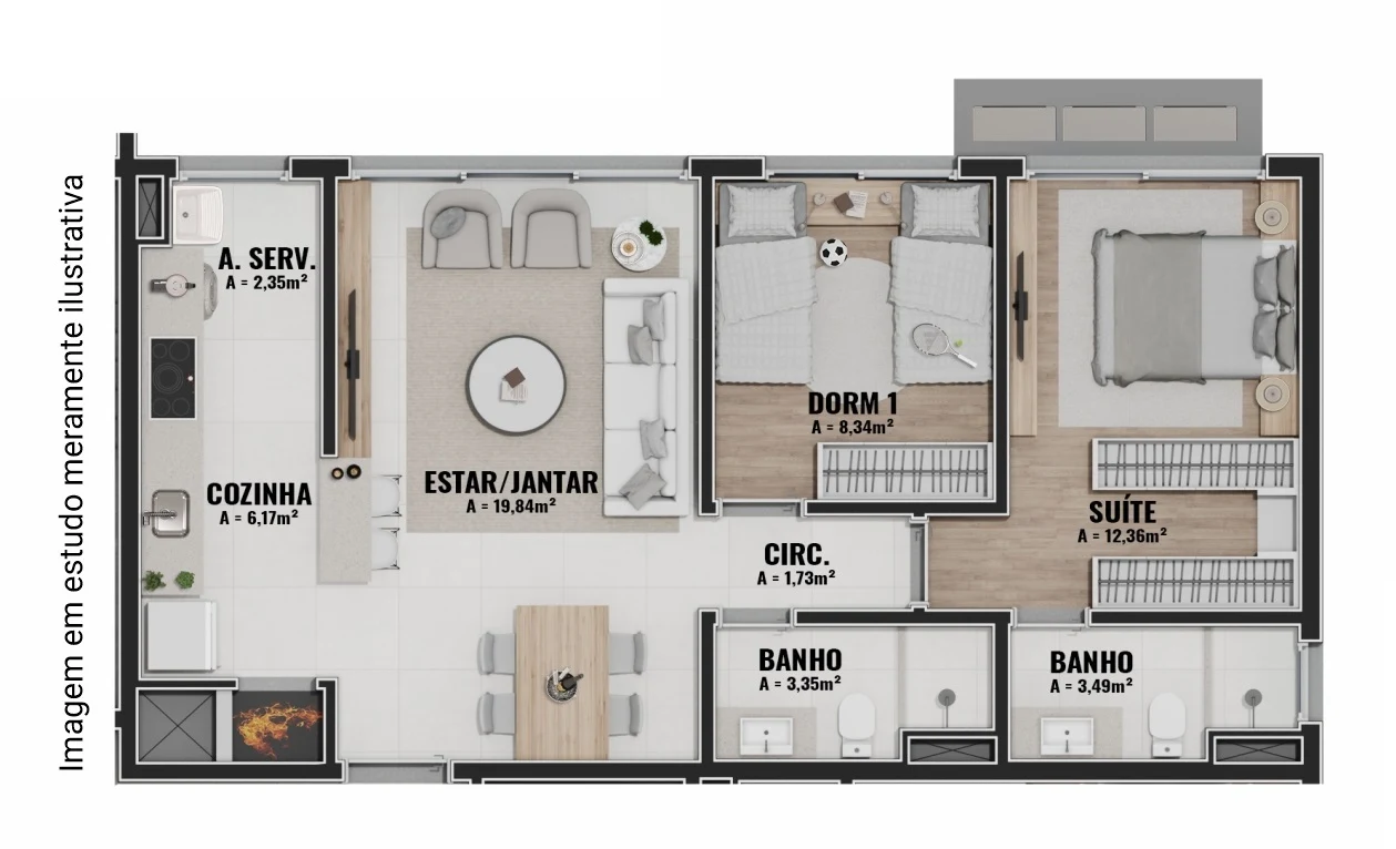 Planta do empreendimento