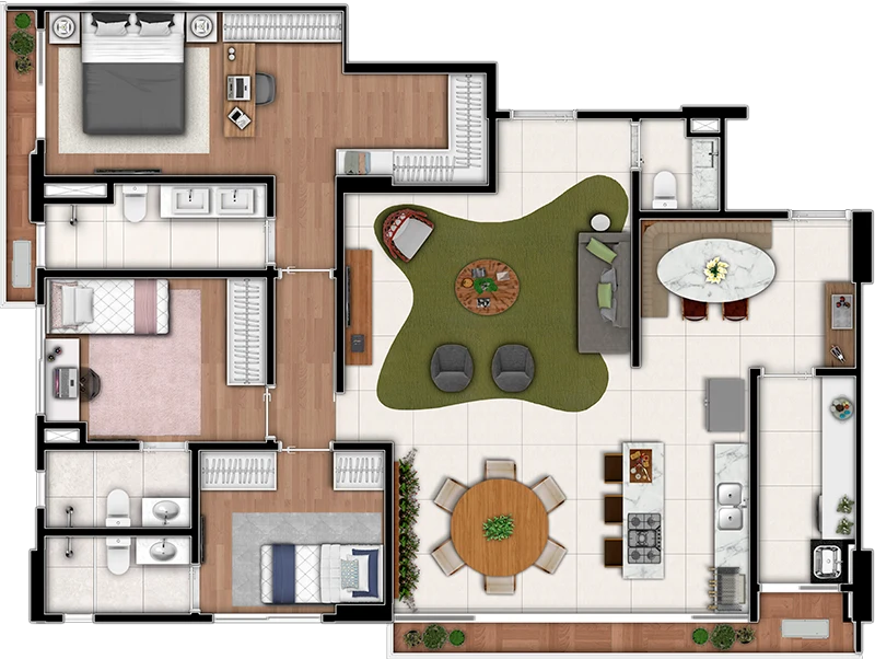Planta do empreendimento