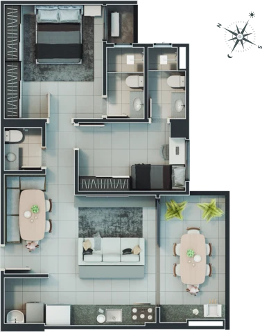 Planta do empreendimento