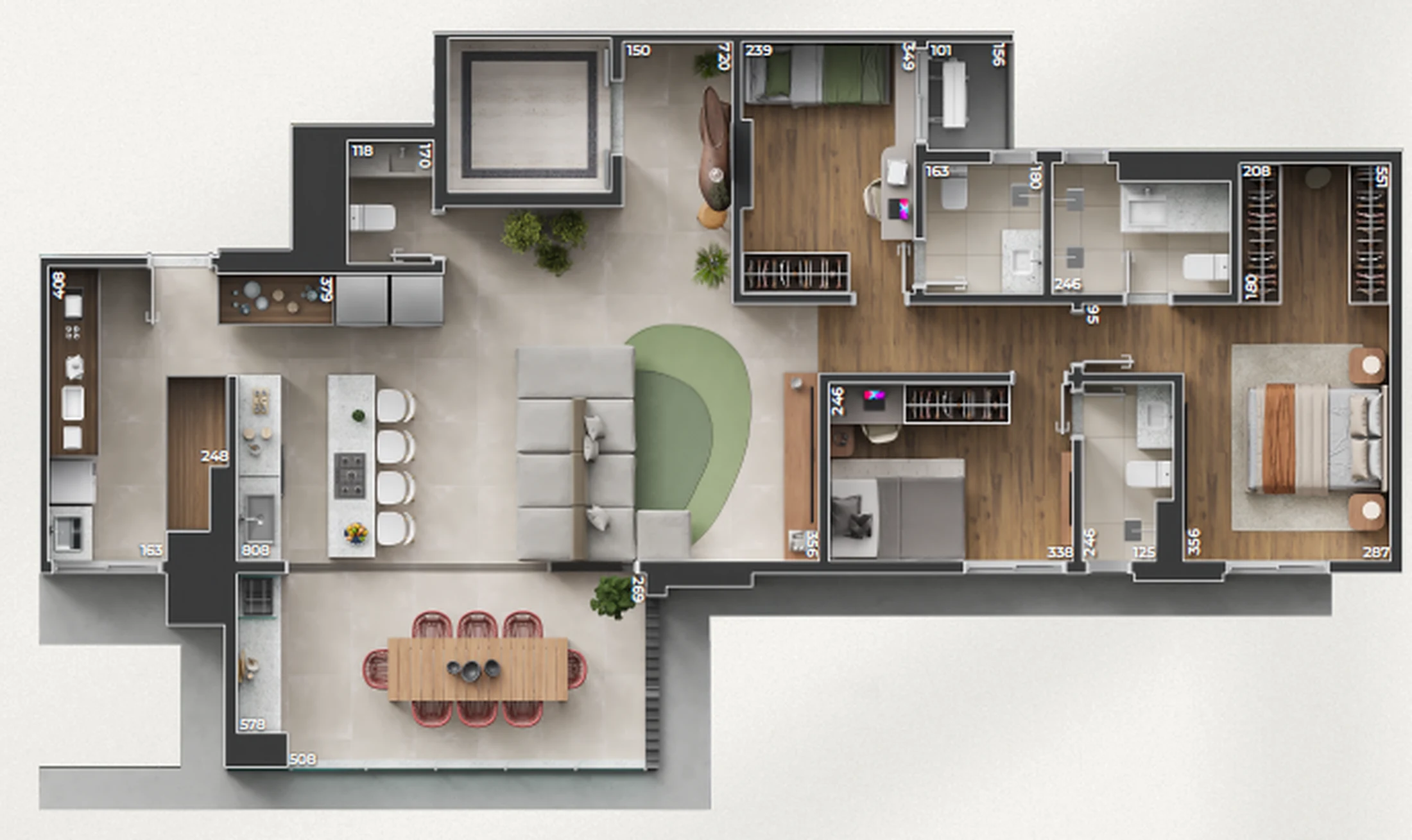 Planta do empreendimento