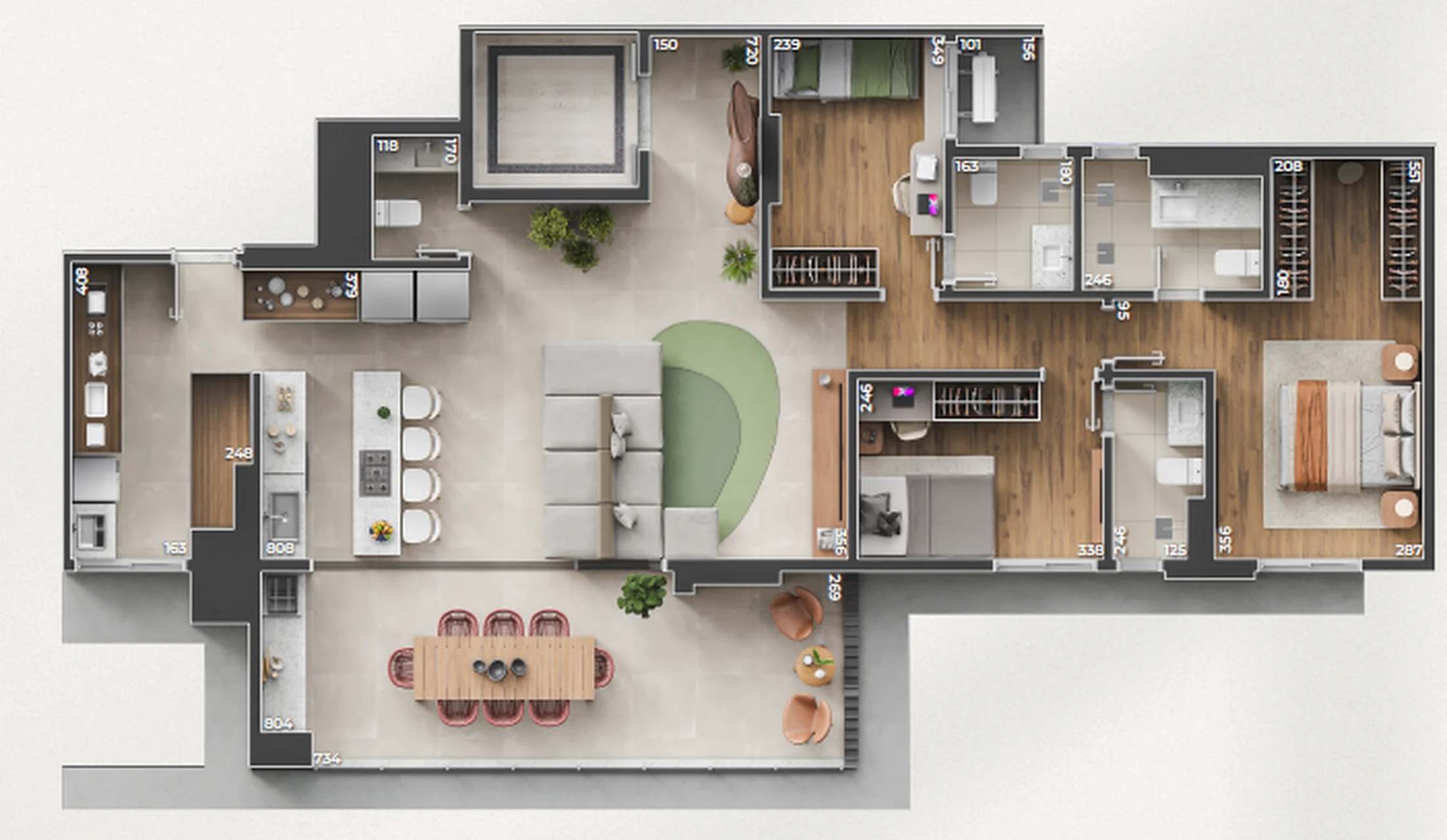 Planta do empreendimento