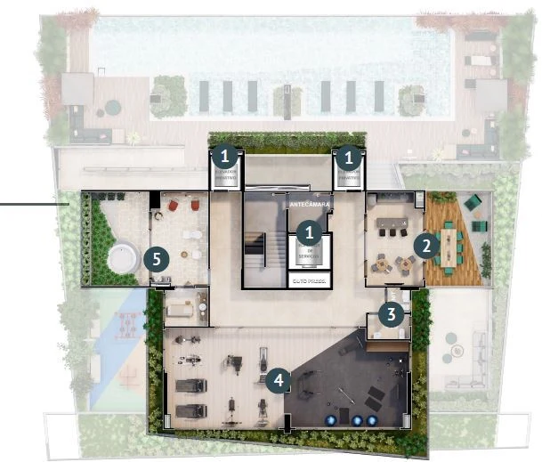 Planta do empreendimento