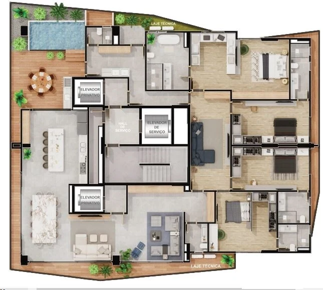 Planta do empreendimento