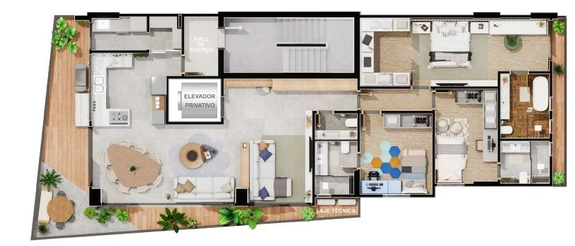 Planta do empreendimento