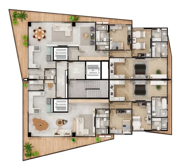 Planta do empreendimento