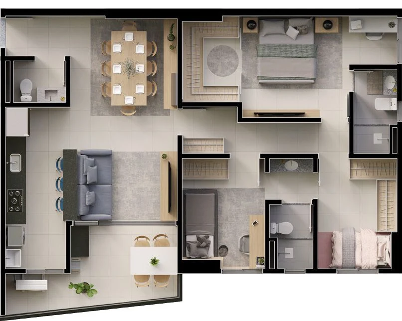 Planta do empreendimento