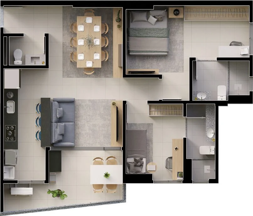Planta do empreendimento