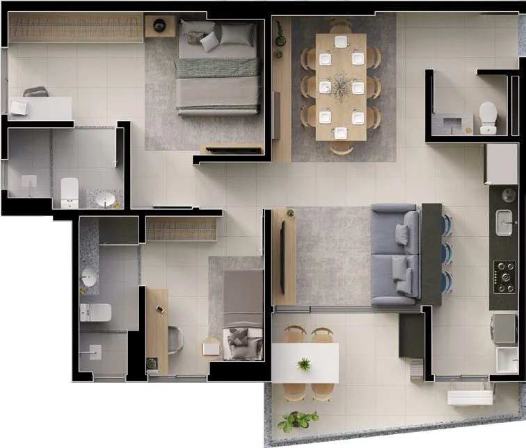 Planta do empreendimento