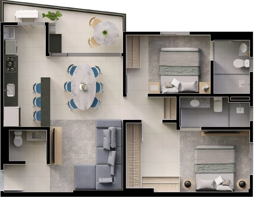 Planta do empreendimento