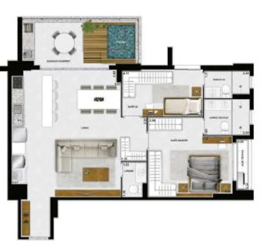Planta do empreendimento
