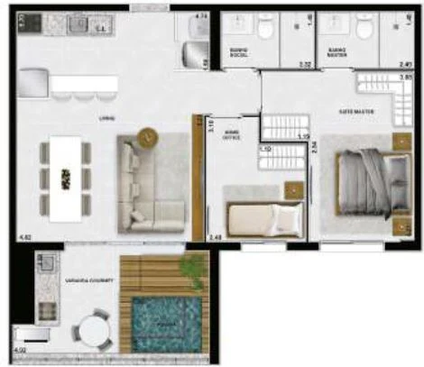 Planta do empreendimento