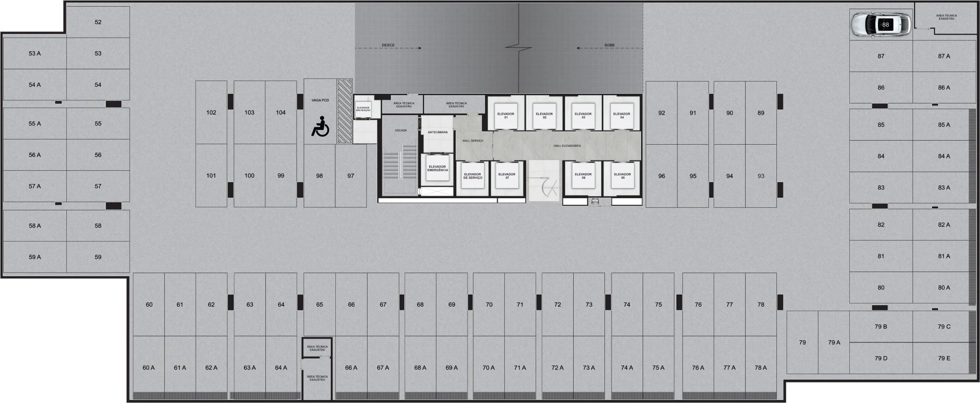 Planta do empreendimento