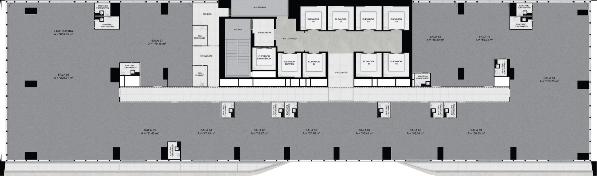 Planta do empreendimento