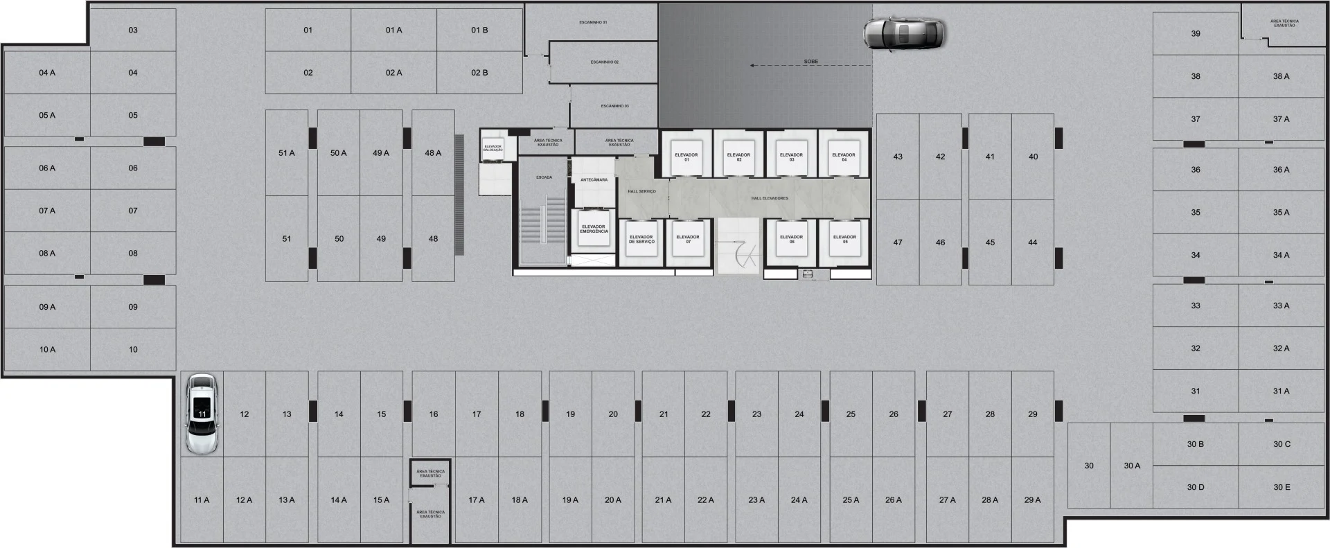 Planta do empreendimento