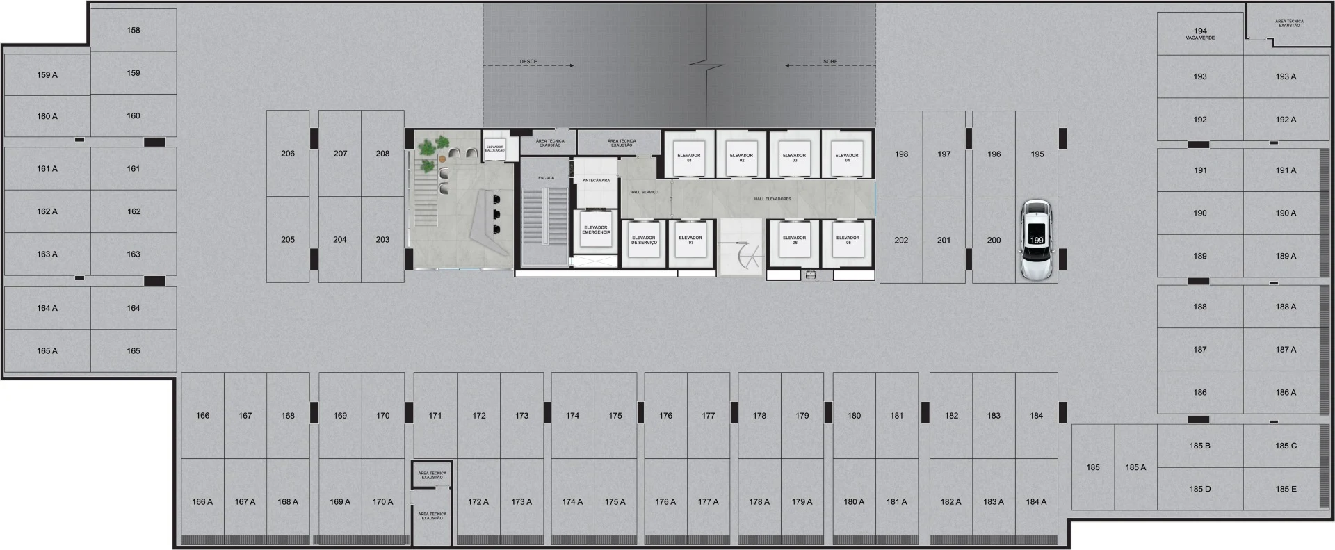 Planta do empreendimento