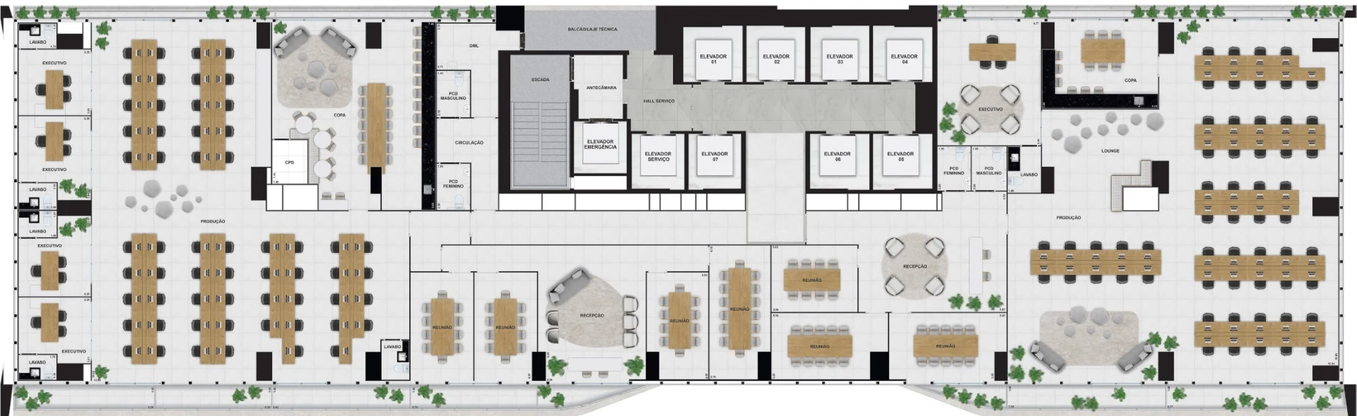 Planta do empreendimento