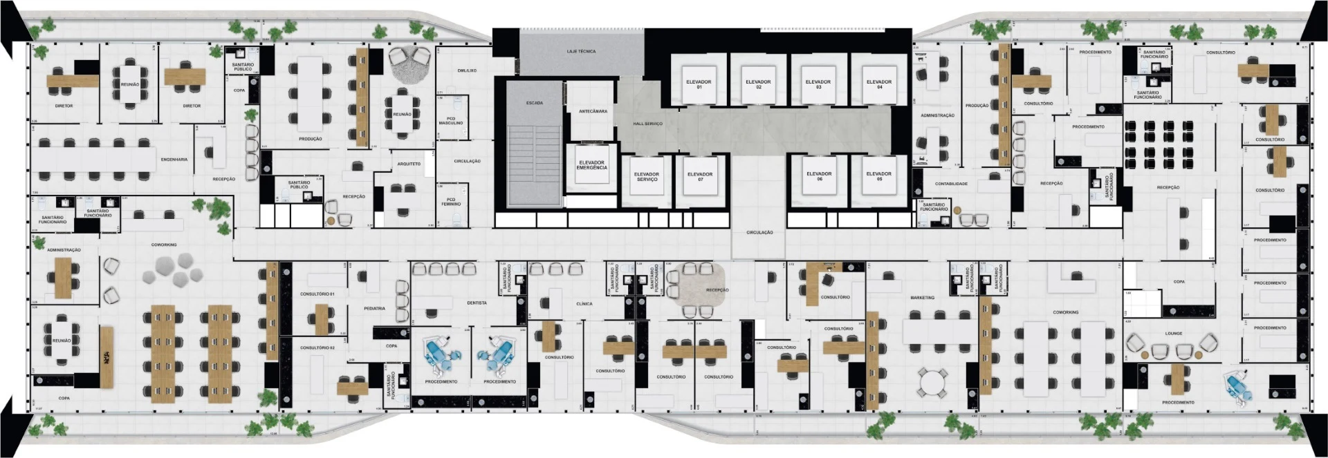 Planta do empreendimento